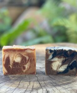 combo xà phòng trị mụn lưng khổ qua than tre nghệ cám gạo naurae