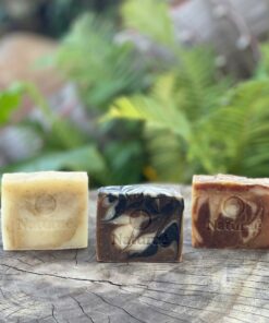 Combo Xà Phòng Trị Mụn Lưng + Xà Phòng Cám Gạo + Xà Phòng Nghệ Naturae 9 combo xa phong sach sang min kho qua nghe yen mach naturae home store 5