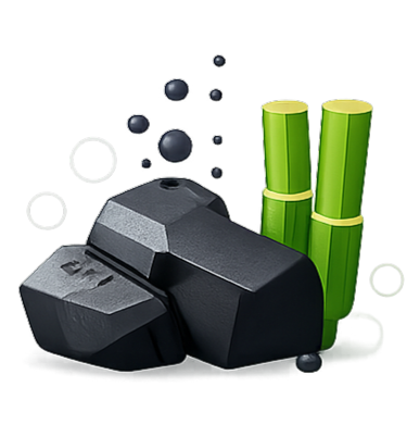 Xà phòng naturae Hấp thụ dầu thừa