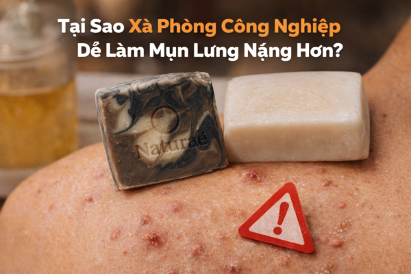 Vì sao da dầu dễ bị mụn lưng nặng